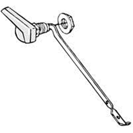 Protectionpro PP836-74CPL Tank Lever Latch Door - Chrome PR108542